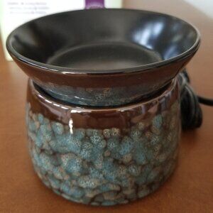 Scentsy Wax Warmer - Green Marble